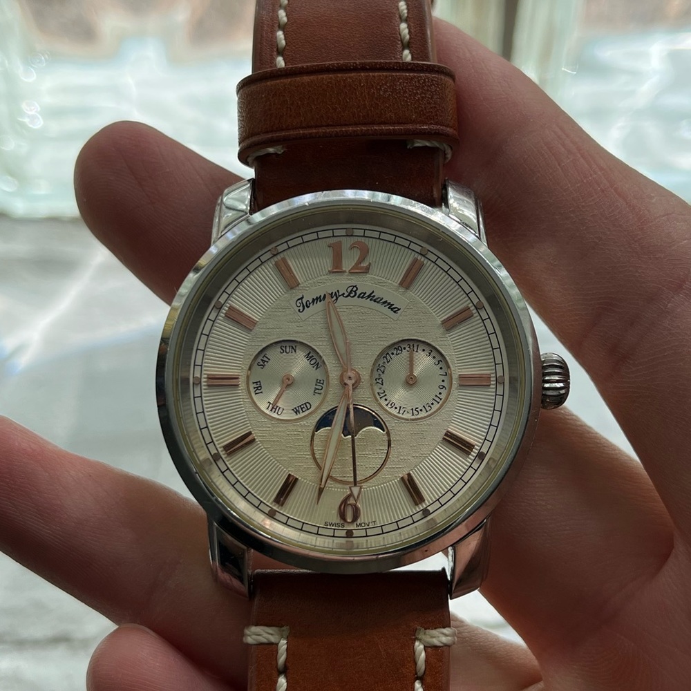 Tommy Bahmama Watch (Day, Date, Moon)